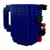 Кухоль-конструктор No Brand Build-On Brick Mug 350 мл Синій (2104619135)
