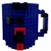Кухоль-конструктор No Brand Build-On Brick Mug 350 мл Синій (2104619135)
