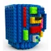 Кухоль-конструктор No Brand Build-On Brick Mug 350 мл Блакитний (2104619136)