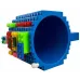 Кухоль-конструктор No Brand Build-On Brick Mug 350 мл Блакитний (2104619136)