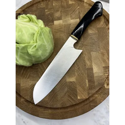 Ніж кухонний Gorillas BBQ Шеф 2.0 30 см Чорний (KN140)