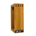 Підставка для ножів Gorillas BBQ Рамка 24.5x8.3x12.5 см Коричневий (DS13)