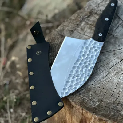 Тяпка кухонна Gorillas BBQ Серб 32 см Чорний (KN73)