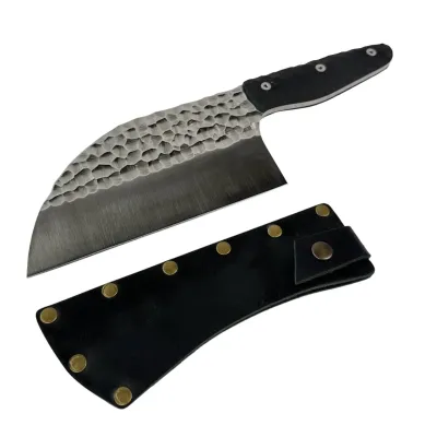 Тяпка кухонна Gorillas BBQ Серб 32 см Чорний (KN73)