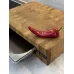 Дошка торцева обробна з піддоном Gorillas BBQ Дуб 35х50х10 см Коричневий (DS53)