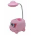 Детская настольная лампа No Brand Bus Table Lamp LED Розовый (2104619150)