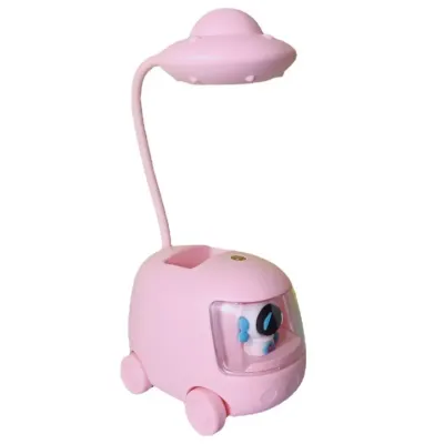 Детская настольная лампа No Brand Bus Table Lamp LED Розовый (2104619150)