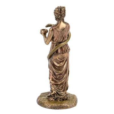 Статуэтка коллекционная Veronese Чаша Гигеи 15.5 см Коричневый (266305) Статуэтка коллекционная Veronese Чаша Гигеи 15.5 см Коричневый (266305)