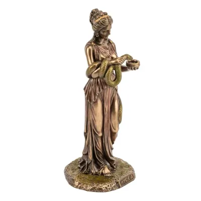 Статуэтка коллекционная Veronese Чаша Гигеи 15.5 см Коричневый (266305) Статуэтка коллекционная Veronese Чаша Гигеи 15.5 см Коричневый (266305)