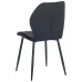 Стул AMF Lily 56x48x86 см Черный (555425) Стул AMF Lily 56x48x86 см Черный (555425)