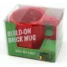 Кухоль-конструктор No Brand Build-On Brick Mug 350 мл Червоний (2104619265)