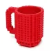 Кухоль-конструктор No Brand Build-On Brick Mug 350 мл Червоний (2104619265)