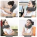 Подушка масажна для шиї No Brand U-Shaped Massage Pillow 24х26х12 см Сірий (1644421265)