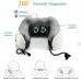 Подушка масажна для шиї No Brand U-Shaped Massage Pillow 24х26х12 см Сірий (1644421265)