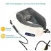 Подушка масажна для шиї No Brand U-Shaped Massage Pillow 24х26х12 см Сірий (1644421265)