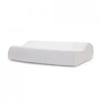Ортопедическая подушка EcoPillow Comfort Memory Pillow 50x29x10/7 см Белый (1675815789)