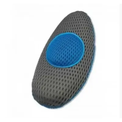 Ортопедична подушка під спину Ege Back Support Pillow 10х47х23 см Сіро-синій (2169929965)