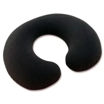 Подушка надувна Intex Pillow Підкова 36х30х10 см Чорний (2597646734)