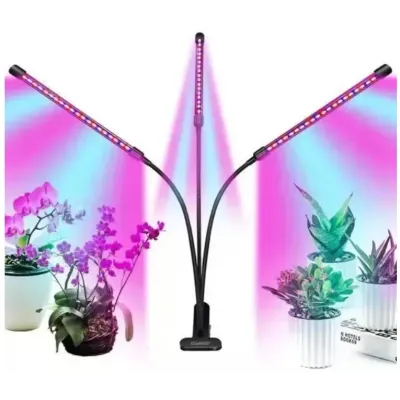 Світлодіодна фітолампа Touch Led Plant Grow 3 лампи Чорний (2864554829) Світлодіодна фітолампа Touch Led Plant Grow 3 лампи Чорний (2864554829)