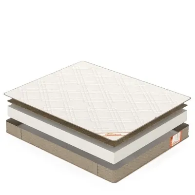 Матрац ортопедичний Homefort Foam Cocos 140х200 см Білий (8055783)