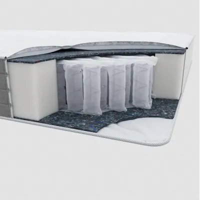 Матрац ортопедичний Homefort Dream 180х200 см Білий (34626254)