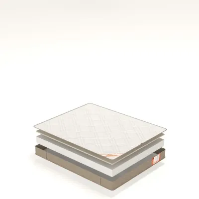 Матрац ортопедичний Homefort Foam Latex 140х190 см Білий (8055838) Матрац ортопедичний Homefort Foam Latex 140х190 см Білий (8055838)