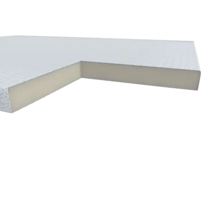 Матрац топпер ортопедичний Homefort Сніжинка 120х200 см Білий (34352245)