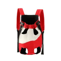 Рюкзак-кенгуру для тварин Lesko A10010-WR White Red M (13897-91093)
