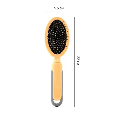 Гребінець для собак та кішок Taotaopets 04A2212 22x5.5 см Yellow (13785-90984) Гребінець для собак та кішок Taotaopets 04A2212 22x5.5 см Yellow (13785-90984)