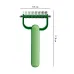 Колтунорез для собак и кошек Taotaopets 095531 17.8x9.5 см Green (13789-90981)