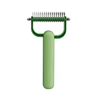 Колтуноріз для собак та кішок Taotaopets 095531 17.8x9.5 см Green (13789-90981)