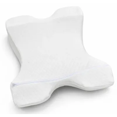 Ортопедична подушка Bautech Memory Foam Pillow 35x28x6 см Білий (2104619330)