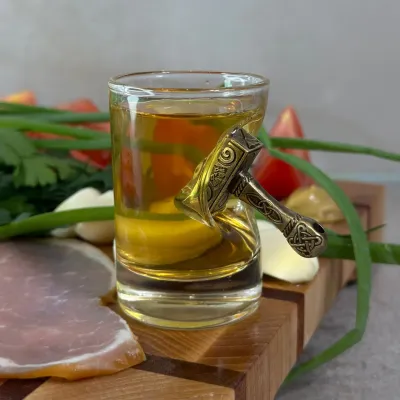 Рюмка Gorillas BBQ Молот 40 мл Прозрачный (GL1)
