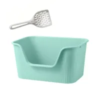 Туалет для котов Taotaopets 262207 39.5 x 25.5 x 16 см Мятный (13609-92960)