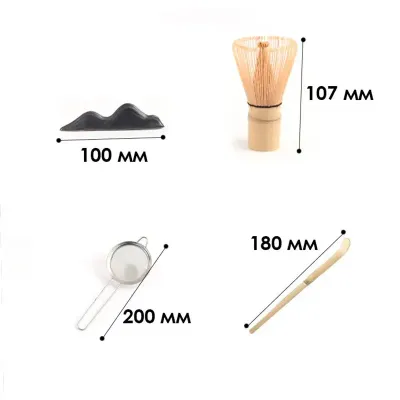 Набор для чая матча Mavanto 5456 Light 7 предметів Light Green (12038-93115) Набор для чая матча Mavanto 5456 Light 7 предметів Light Green (12038-93115)