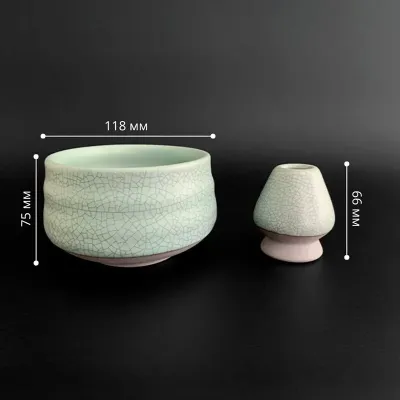 Набор для чая матча Mavanto 5456 Light 7 предметів Light Green (12038-93115) Набор для чая матча Mavanto 5456 Light 7 предметів Light Green (12038-93115)