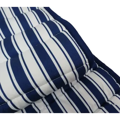 Матрас для шезлонга supersumka Bolan Home 180х60х1.5 см Сине-белый (547240169 blue white)