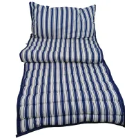 Матрас для шезлонга supersumka Bolan Home 180х60х1.5 см Сине-белый (547240169 blue white)