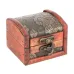 Скринька No Brand Guardar Рослинний орнамент 7.9х7.3х6 см Коричнево-сірий (27986)