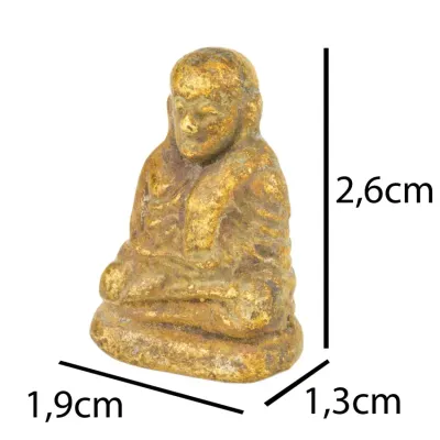 Статуя Kailash Буддийский Святой 2.6x1.9x1.3 см Бронзовый (23352)