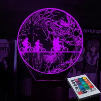 Светильник-ночник Bioworld Stranger Things USB Разноцветный (28127)