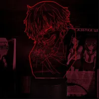 Світильник-нічник Bioworld Канеки Tokyo Ghoul USB Різнокольоровий (28083)