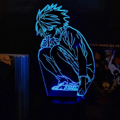 Світильник-нічник Bioworld Izuku Midoriya USB Різнокольоровий (28081)