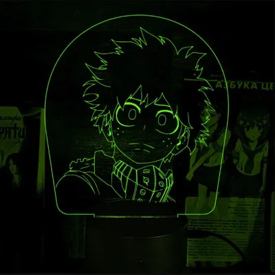 Світильник-нічник Bioworld Izuku Midoriya USB Різнокольоровий (28080) Світильник-нічник Bioworld Izuku Midoriya USB Різнокольоровий (28080)