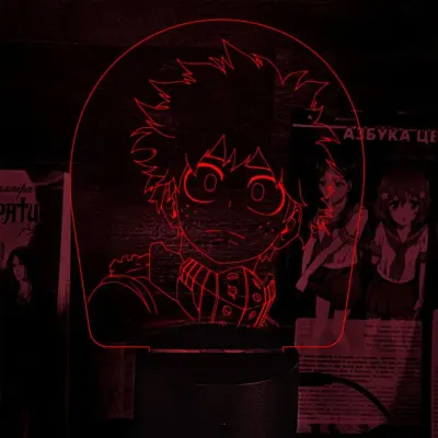 Світильник-нічник Bioworld Izuku Midoriya USB Різнокольоровий (28080) Світильник-нічник Bioworld Izuku Midoriya USB Різнокольоровий (28080)