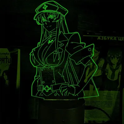 Світильник-нічник Bioworld Еsdeath Akame Ga Kill USB Різнокольоровий (28076) Світильник-нічник Bioworld Еsdeath Akame Ga Kill USB Різнокольоровий (28076)