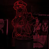 Світильник-нічник Bioworld Еsdeath Akame Ga Kill USB Різнокольоровий (28076)