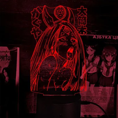 Світильник-нічник Bioworld Ahegao v2 USB Різнокольоровий (28074)
