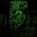 Светильник-ночник Bioworld Death Note USB Разноцветный (28072)