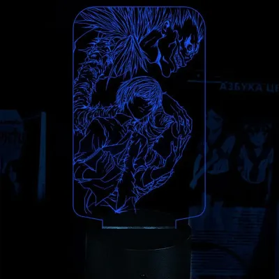 Светильник-ночник Bioworld Death Note USB Разноцветный (28072)